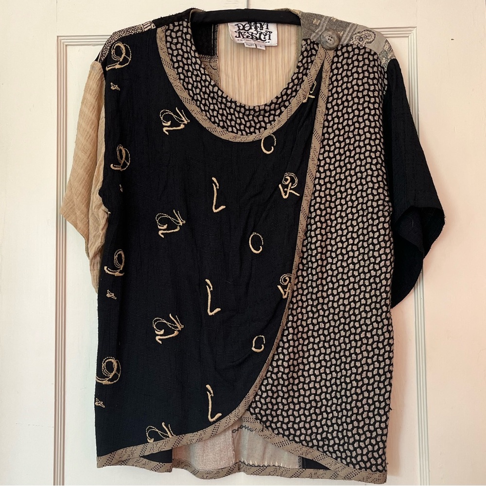 Donna Jessica Patchwork Blouse